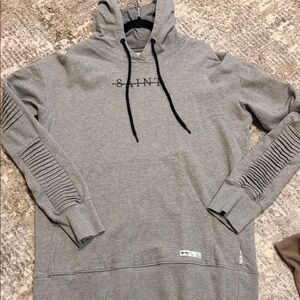 Saints Gray Hoodie